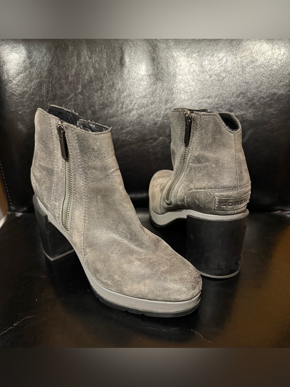 Sorel Blake Bootie Quarry Gray Size 8.5